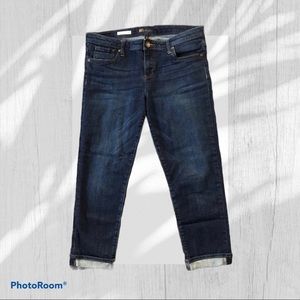 KUT Catherine Slim Boyfriend Mid Rise Jeans 8